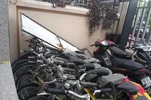 Xe đạp tuần tra Công an Hà Nội ‘đắp chiếu’