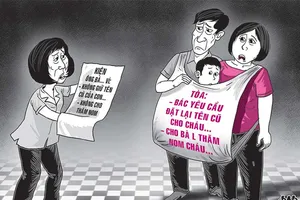 Án lạ: Đã cho con nuôi, còn kiện đòi sửa lại tên cháu bé