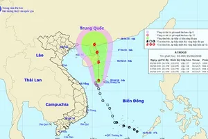 Áp thấp nhiệt đới sẽ mạnh lên thành bão