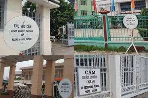 Xã, phường đặt biển cấm chụp ảnh, đúng không?