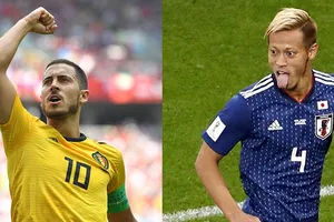 Nhật-Bỉ: Quỷ đỏ tiễn đấu sĩ samurai về nước!