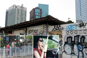 Nhiều hành vi tức mắt nhưng luật bó tay