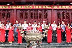 Tỉnh Hà Tĩnh tổ chức khánh thành đền thờ ngã ba Đồng Lộc