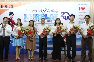 Lễ công bố giải FairPlay2018: Tuyên chiến với bóng đá ‘xấu xí'