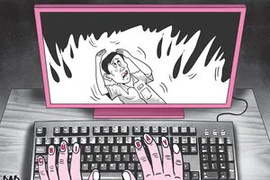 Trẻ học người lớn lên Facebook nói tục