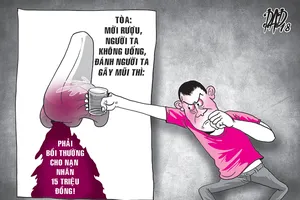 Bị đánh gãy mũi vì không uống rượu mời