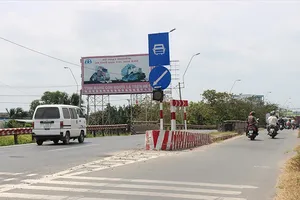 Sửa cầu Voi 1, xóa điểm đen giao thông ở Long An