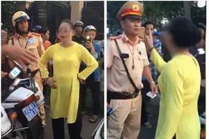 Lăng mạ CSGT: Hung tợn và phạm luật