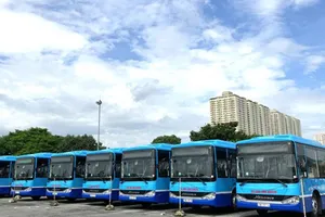 Hà Nội: Hàng loạt xe buýt mới, gắn 3 camera