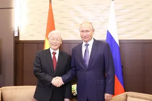 Tổng Bí thư Nguyễn Phú Trọng hội đàm với Tổng thống Nga Putin