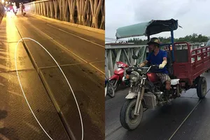 Cầu Tăng Long đã an toàn sau khi được sửa