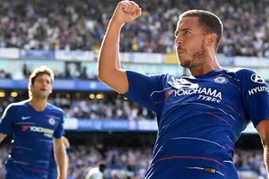 Hazard kỳ vọng đoạt Chiếc giày vàng sau hat trick cho Chelsea
