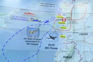 Nga cáo buộc Israel về thảm kịch máy bay Il-20