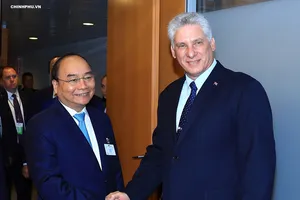 Thủ tướng tiếp xúc song phương tại Đại hội đồng LHQ