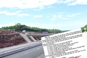 Cao tốc 34.000 tỉ: ‘Sang tay’ gói thầu trên 1.394 tỉ đồng