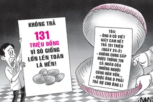 Vụ kiện sò giống lớn lên thành… hến