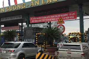 Trạm BOT đầu tiên ở TP.HCM thu phí không dừng