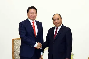 Thủ tướng tiếp chủ tịch tập đoàn lớn của Hàn Quốc