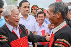 Tổng Bí thư, Chủ tịch nước dự ngày hội Đại đoàn kết ở Đắk Lắk