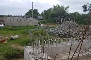 Đường BT 500 tỉ ở Cà Mau liên tục trễ hẹn