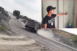 Ruộng khô, nhà nứt vì mỏ đá