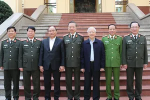 Lãnh đạo Đảng, Nhà nước đánh giá cao thành tựu ngành công an 