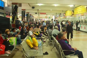 TP.HCM: Lại cháy vé xe dịp Tết dương lịch