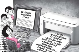 Bi kịch vì làm giả đơn ly hôn để… dọa vợ