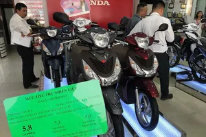 Mua xe máy mới cần soi nhãn năng lượng