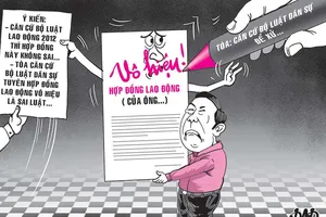 Xử án lao động nhưng tòa áp luật dân sự
