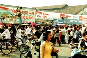Chợ tết phong vị xưa