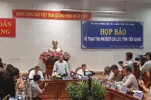 Trạm BOT Cai Lậy: Chưa chốt thời điểm thu phí