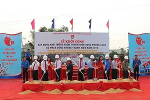 Khởi công xây dựng Khu tưởng niệm thanh niên xung phong C283