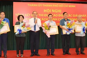 TPHCM: 157 giải pháp, sáng kiến cải cách hành chính trong Đảng