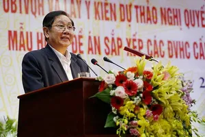 Sáp nhập huyện, xã: Phương án bố trí cán bộ