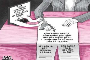 1 mảnh đất, công chứng ký bán 2 lần