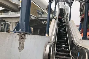 Đường sắt Cát Linh: Có chuyện tường, vách bị vỡ, nứt