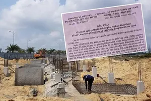 Khó xử một vụ xây biệt thự ở Quảng Nam