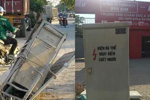 Tủ điện ‘nguy hiểm chết người’ đã được thay thế