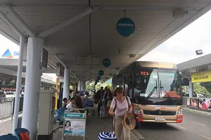 Xe buýt Tân Sơn Nhất - Vũng Tàu đang gặp khó