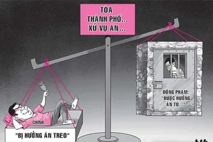 Bị cáo chính được án treo, đồng phạm bị tù giam