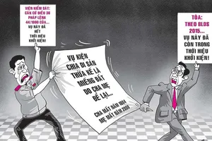 Tòa xử đến đâu, viện kháng nghị tới đó 