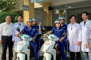 Xe cấp cứu hai bánh: Một sáng tạo cứu người nguy kịch!