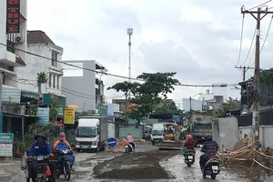 Vẫn chưa thể hoàn thành đường Cao Lỗ, quận 8