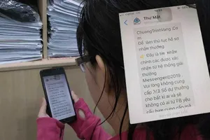 Mất 50 triệu vì... trúng thưởng trên Facebook