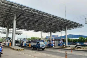Khu vực trạm BOT T2 đã trở lại thông thoáng