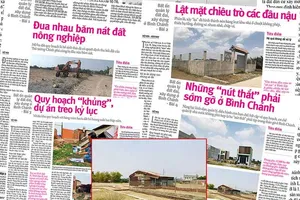 Khởi tố vụ sai phạm đất đai, xây dựng ở Bình Chánh