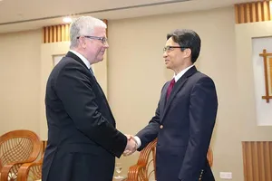 Phó Thủ tướng Vũ Đức Đam tiếp đại sứ Úc
