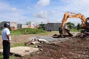 Vũng Tàu cưỡng chế đường tự làm nghi để phân lô