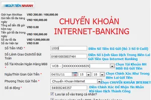 Cách lấy lại tiền chuyển nhầm vào tài khoản người khác